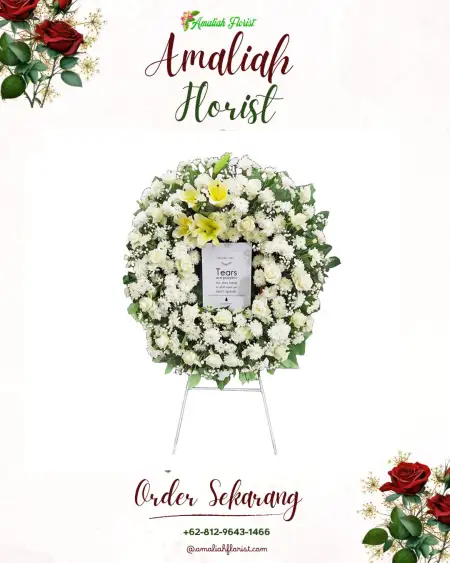 Krans Bunga Duka Galang Baru