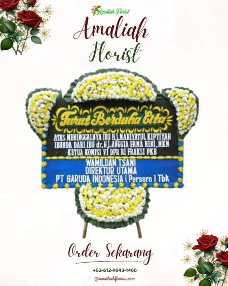 Papan Bunga Duka Galang Baru